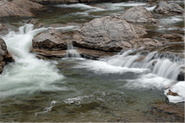 The Haystacks, a sandstone rock formation in the Loyalsock State Forest.