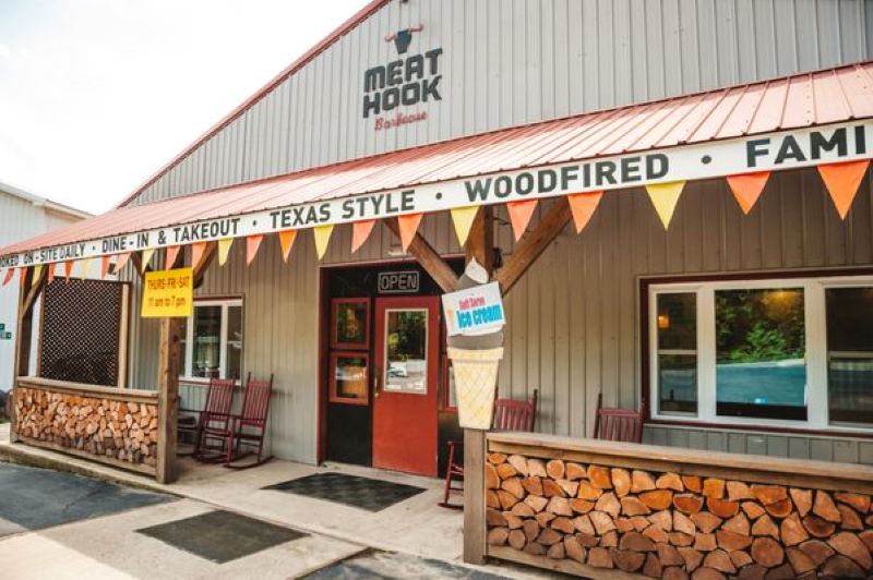 Exterior of Meat Hook BBQ